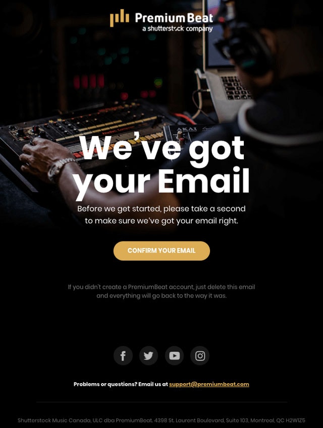 Examples of Transactional Emails
