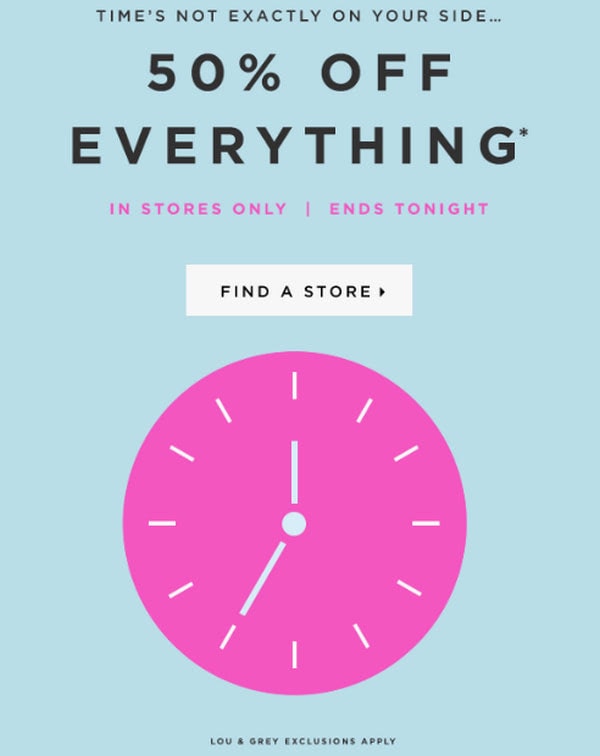 Black Friday Email Newsletter