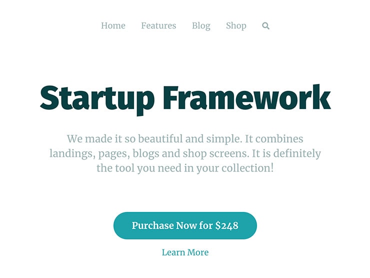 eCommerce and Shop Bootstrap Template