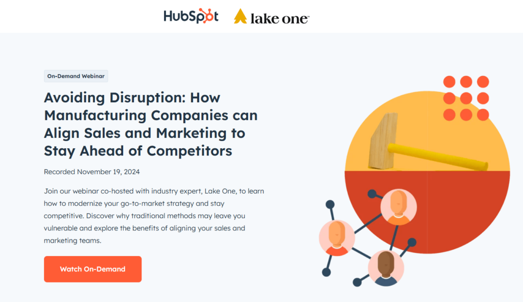 webinar landing page headline